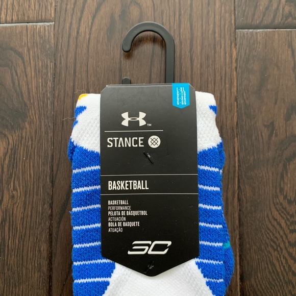 Stance x Under Armour SC30 Basketball Socks Large